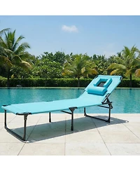 homfan Superior Patio Chair for Outdoor Spaces, Durable Garden Seating