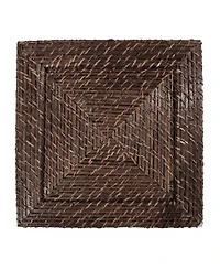 American Atelier 13" Square Charger Plates, Set of 4