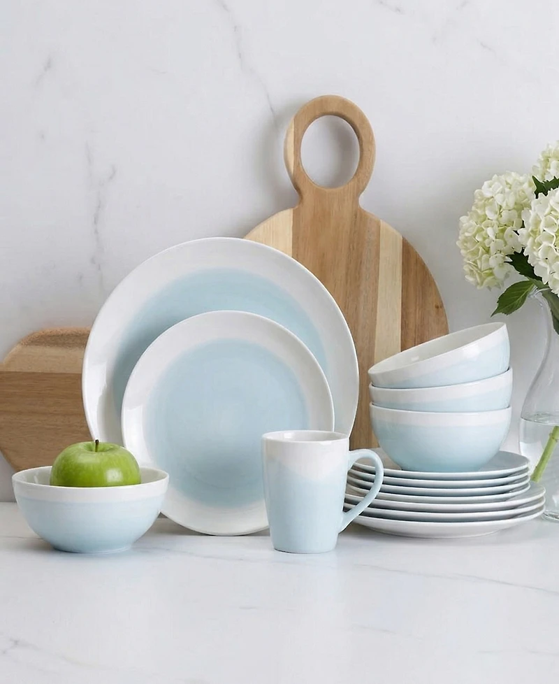 American Atelier Oasis 16 Pc Dinnerware Set