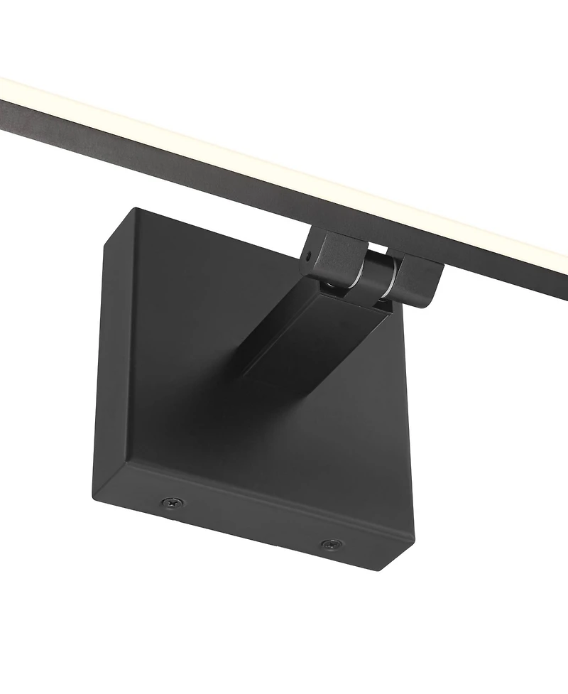 Possini Euro Design Lula 24" High Modern Bathroom Vanity Wall Lamp Light Fixture Mount Over The Sink Mirror Led Hardwired