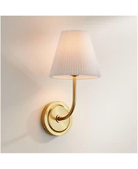 Possini Euro Design Possini Euro Nina 14" High Plate Wall Sconce