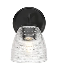 Possini Euro Design Possini Euro Sabrina 9" High and Glass Wall Sconce