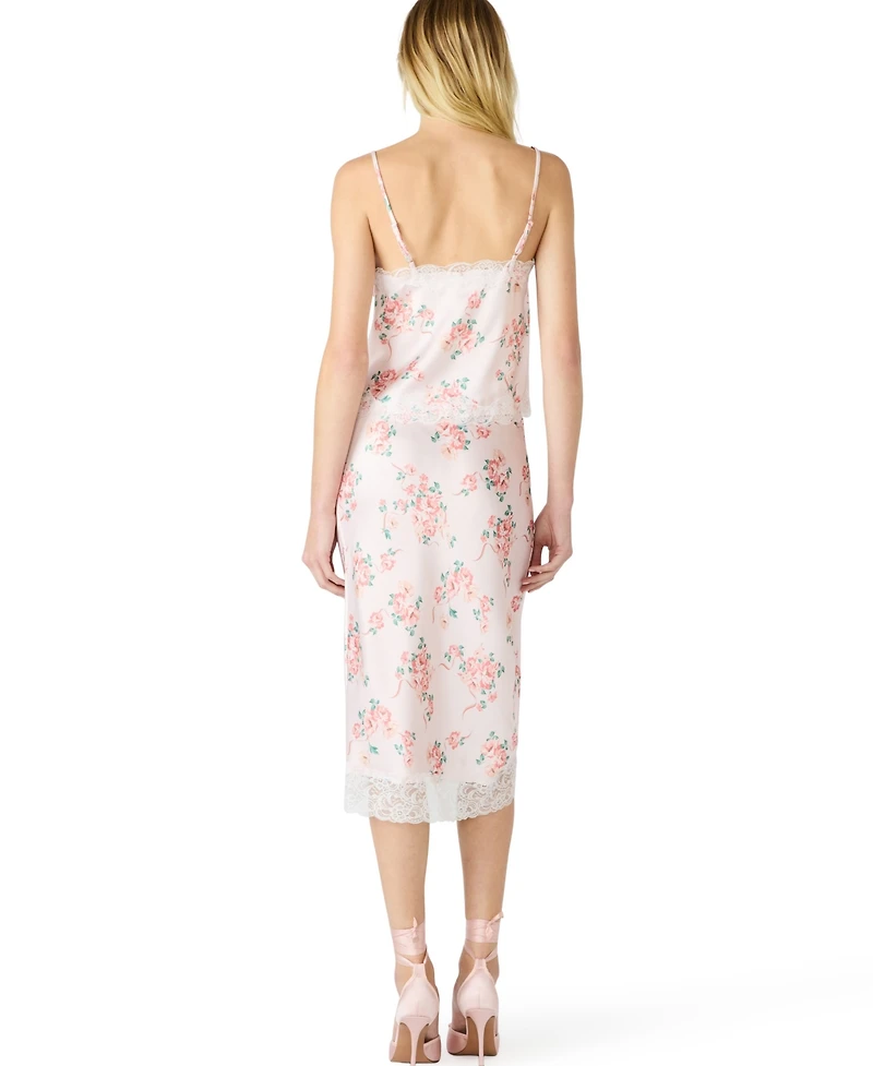 Steve Madden Women's Floral V-Neck Cami Top