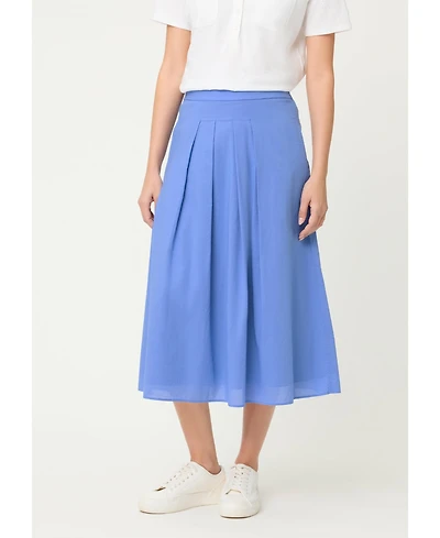 Olsen Women's Pleated Midi Skirt