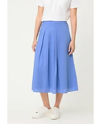 Olsen Women's Pleated Midi Skirt