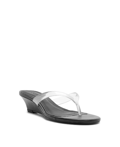 Schutz Women's Roslyn Slip-On Wedge Sandals