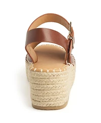 New York & Company Women's Elandra Ankle Strap Platform