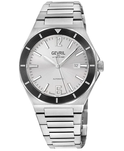 Gevril Men's High Line Swiss Automatic Bracelet Watch