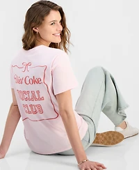Grayson Threads, The Label Juniors' Diet Coke Bow Graphic-Print Tee