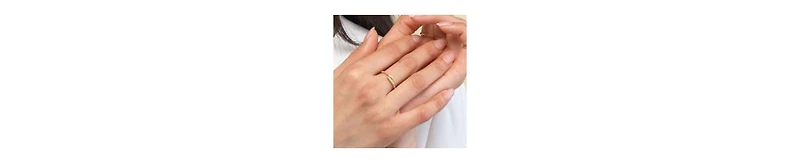 The Lovery Carved Gold Bypass Ring