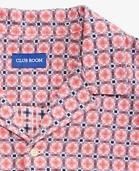 Club Room Men's Textured Yard Short-Sleeve Shirt, Macy's Exclusive