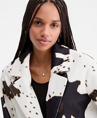 CoffeeShop Juniors' Long Single-Breasted Walker Coat