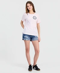 Love Tribe Juniors' Hello Kitty Pochacco Crewneck Tee