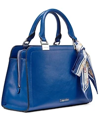 Calvin Klein Azalea Small Adjustable Satchel Handbag