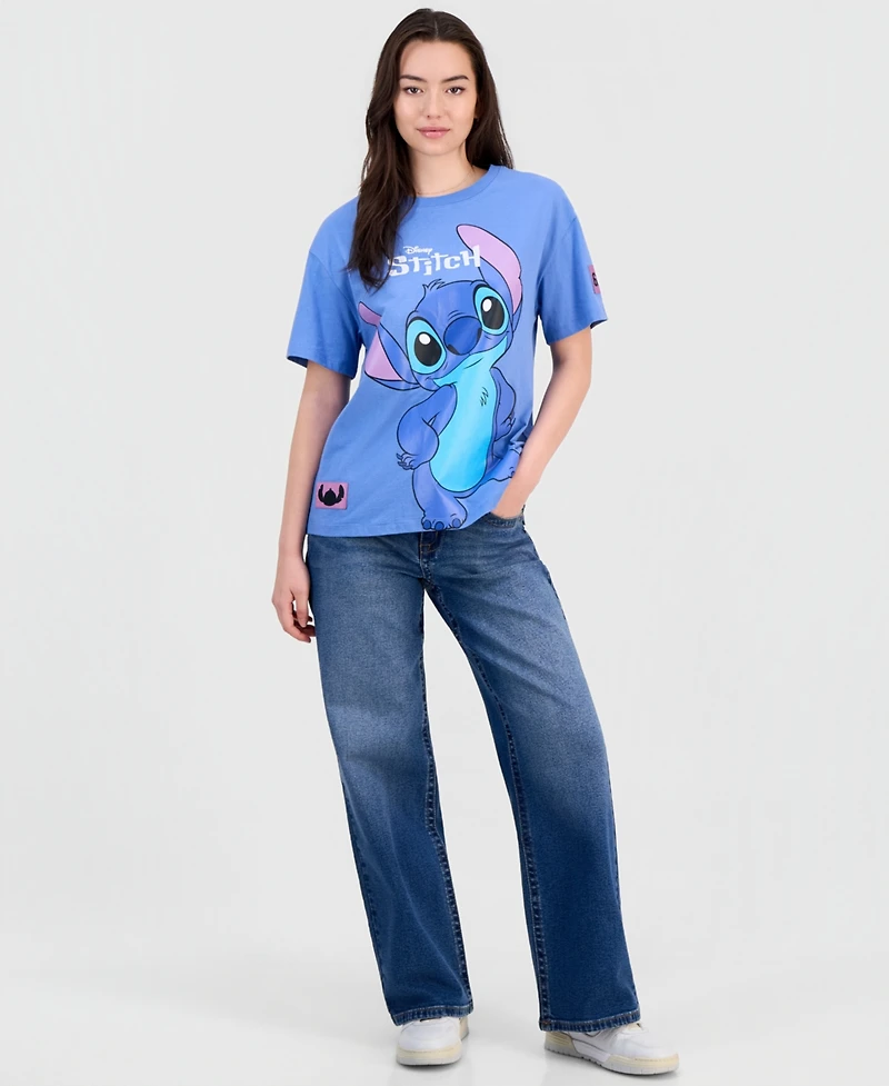 Disney Juniors' Cotton Stitch Graphic T-Shirt