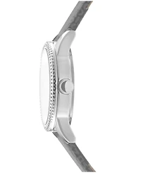 Dkny Women's Milanese Quartz Gray Polyurethane Strap Watch 26mm
