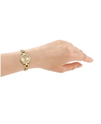 Dkny Women's Milanese Quartz Gold-Tone Stainless Steel Bracelet Watch 26mm
