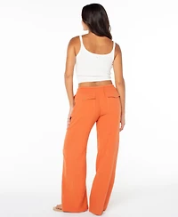 Roxy Juniors' Iyla Low Rise Straight Leg Pants