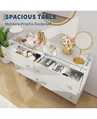 gaomon 47.2" Wide 6-Drawer Dresser