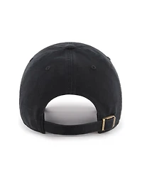 '47 Brand Men's Boston Celtics Black on Black Clean Up Adjustable Hat