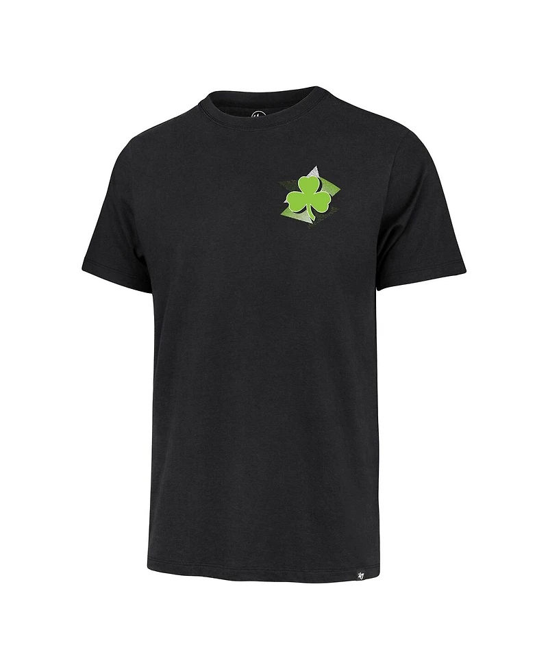 '47 Brand Men's Black Boston Celtics City Edition Backboard T-Shirt