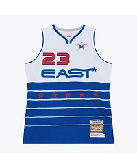 Mitchell & Ness Men's LeBron James White/Blue 2006 Nba All-Star Game Authentic Jersey