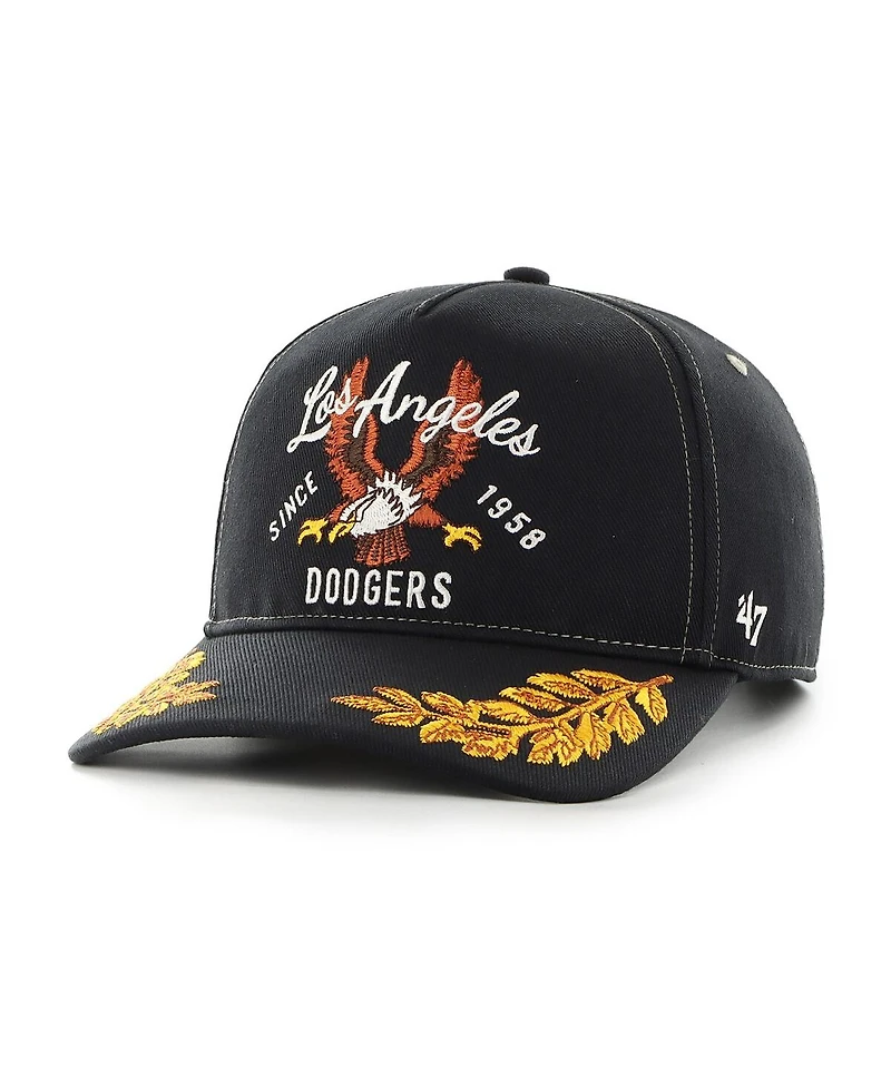 '47 Brand Men's Black Los Angeles Dodgers Keepsake Collection Adjustable Hitch Hat