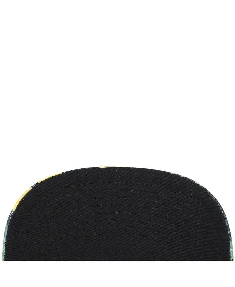 '47 Brand Men's Black Pittsburgh Pirates Tei Beachside Adjustable Trucker Hat