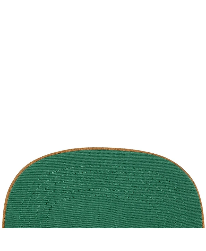 '47 Brand Men's Royal/Brown Brooklyn Dodgers Cooperstown Break Wood Suede Hitch Adjustable Hat