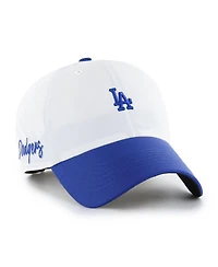 '47 Brand Men's White/Royal Los Angeles Dodgers Vista Mini Clean Up Brrr Adjustable Hat