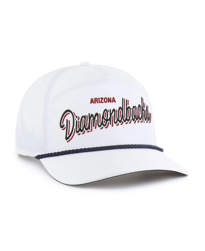 '47 Brand Men's White Arizona Diamondbacks Brrr Fairway Hitch Adjustable Hat