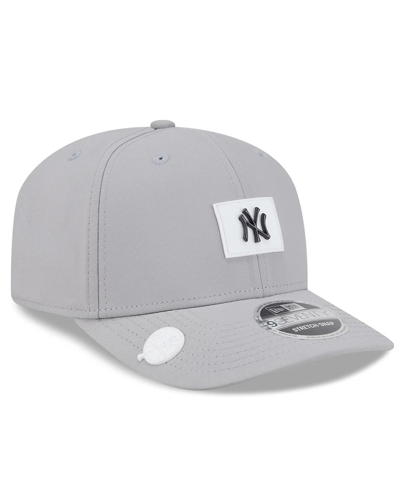 New Era Men's Gray New York Yankees 2026 Clubhouse 9SEVENTY Adjustable Hat