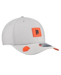 New Era Men's Gray Detroit Tigers 2026 Clubhouse 9SEVENTY Adjustable Hat