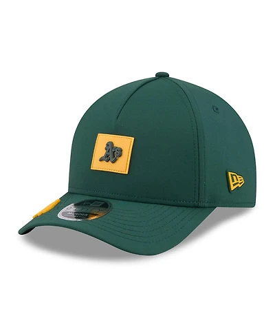New Era Men's Green Athletics 2026 Clubhouse 9FORTY A-Frame Adjustable Hat