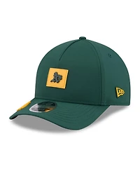 New Era Men's Green Athletics 2026 Clubhouse 9FORTY A-Frame Adjustable Hat