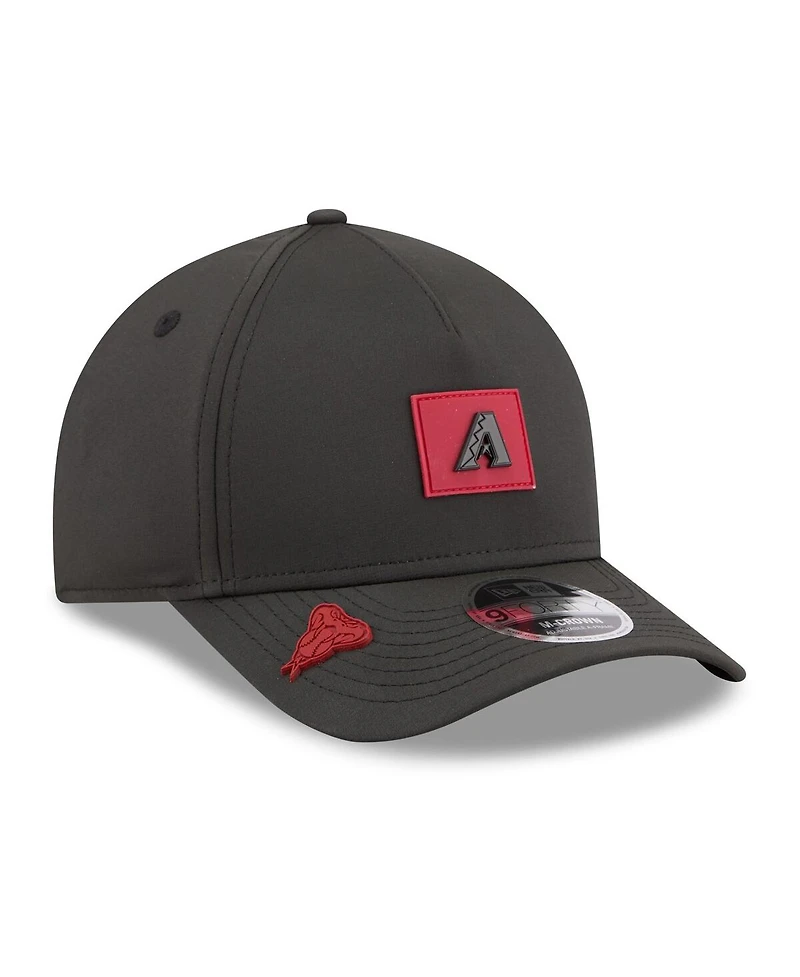New Era Men's Black Arizona Diamondbacks 2026 Clubhouse 9FORTY A-Frame Adjustable Hat