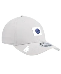 New Era Men's Gray Los Angeles Dodgers 2026 Clubhouse Alternate 39THIRTY Flex Hat