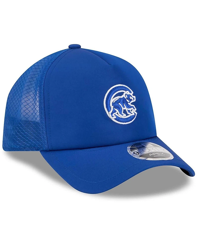 New Era Men's Royal Chicago Cubs 2026 Batting Practice Alternate Apex 9FORTY Adjustable Hat