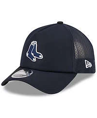 New Era Men's Navy Boston Red Sox 2026 Batting Practice Alternate Apex 9FORTY Adjustable Hat