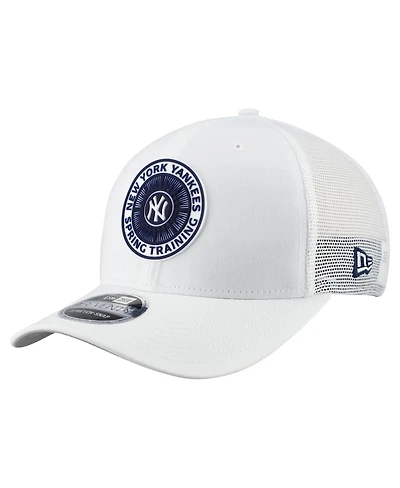 New Era Men's White New York Yankees 2026 Spring Training Fan Pack 9SEVENTY Adjustable Trucker Hat