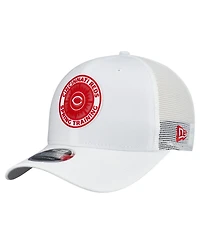 New Era Men's White Cincinnati Reds 2026 Spring Training Fan Pack 9SEVENTY Adjustable Trucker Hat