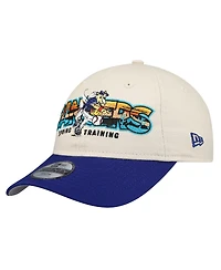 New Era Big Boys and Girls Stone/Royal Texas Rangers 2026 Spring Training Fan Pack Batter 9TWENTY Adjustable Hat