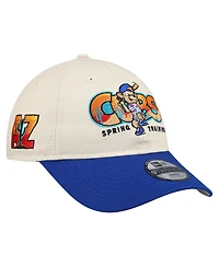 New Era Big Boys and Girls Stone/Royal Chicago Cubs 2026 Spring Training Fan Pack Batter 9TWENTY Adjustable Hat