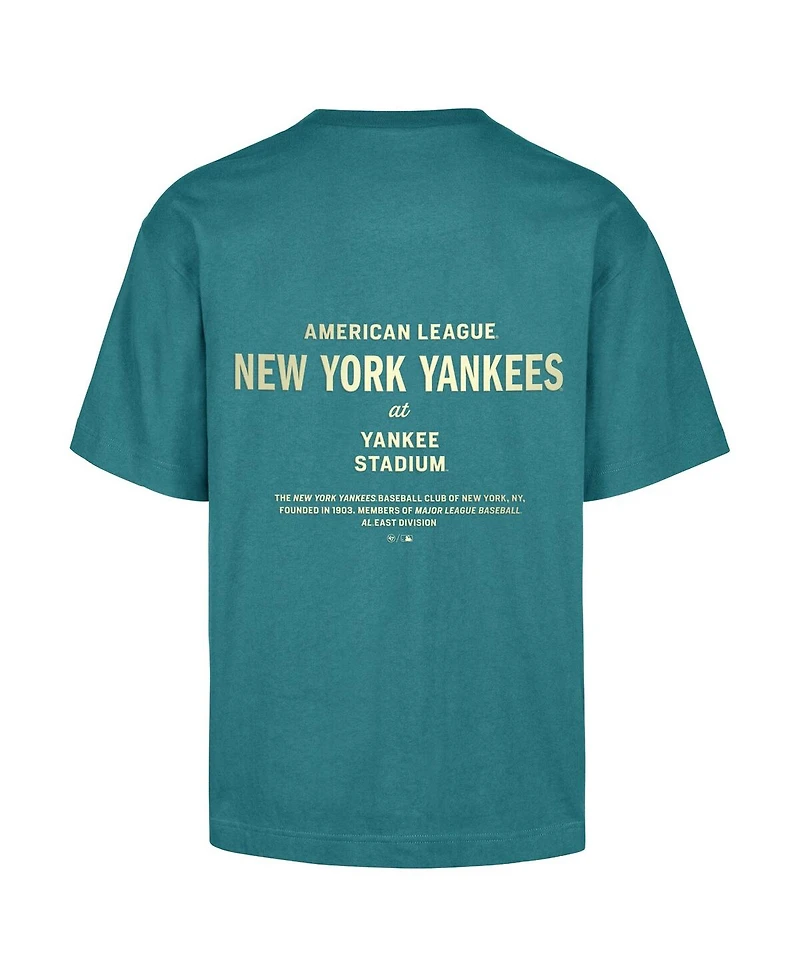 '47 Brand Men's Hunter Green New York Yankees Leon Foundation T-Shirt