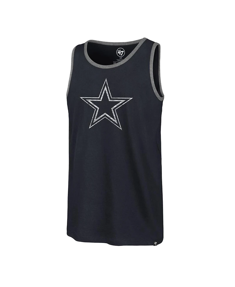 '47 Brand Men's Navy Dallas Cowboys Premier Franklin Tank Top