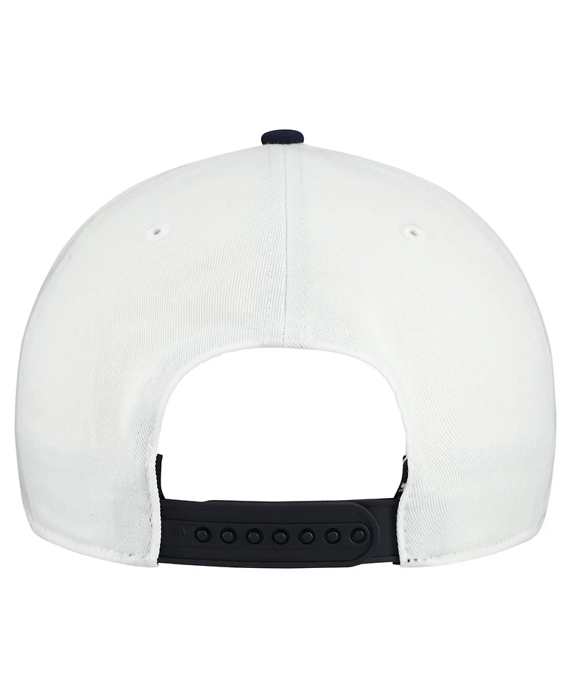 '47 Brand Men's White Chase Elliott Flag Fill Two-Tone Team Adjustable Hitch Hat