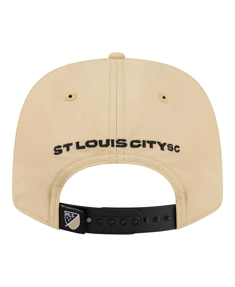 New Era Big Boys and Girls Tan St. Louis City Sc Jersey Hook 9SEVENTY Stretch-Snap Adjustable Hat