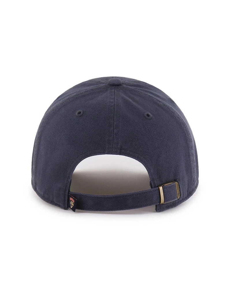 '47 Brand Men's Navy Florida Panthers Alternate Logo Clean Up Adjustable Hat