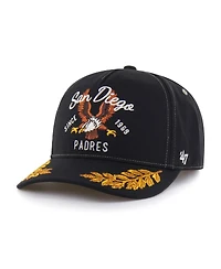 '47 Brand Men's Black San Diego Padres Keepsake Collection Adjustable Hitch Hat