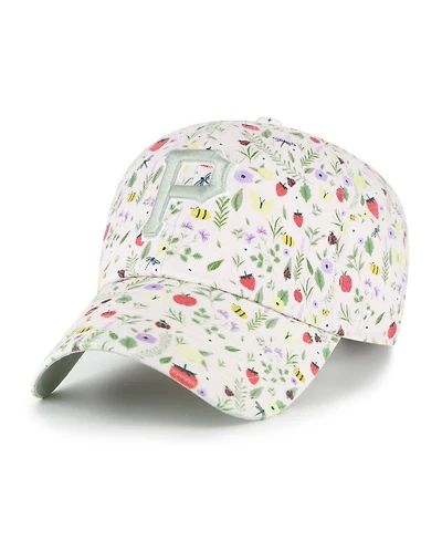 '47 Brand Big Girls Light Pink Pittsburgh Pirates Posey Clean Up Adjustable Hat